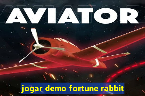 jogar demo fortune rabbit